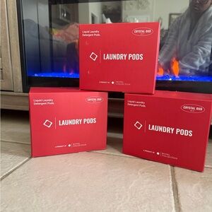 Hotel Collection Crystal Oud Laundry Pods — Bright Red Boxes